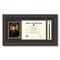 ArtToFrames 8.5x11 inch Diploma Frame with 5x7 Inch Image Opening and Tassel Opening - Framed with Black and Gold Mats, Comes with Regular Acrylic and Sawtooth Hanger for Wall Hanging (DIT-8.5x11)